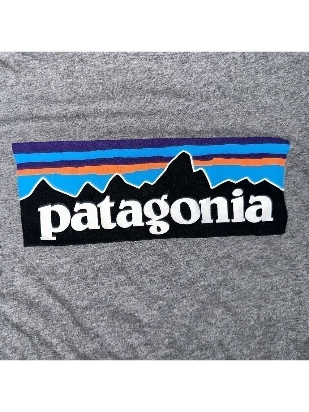 Patagonia Fitz Roy Logo Gray T-Shirt Youth
XL / Women's XS - Picture 3 of 4